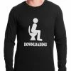 Bewild Funny Downloading Poop Thermal Shirt