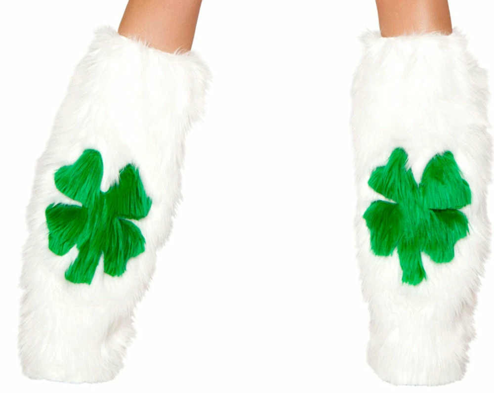 Bewild Accessories Furry Shamrock Leg Warmers 7 Bewild Accessories Furry Shamrock Leg Warmers