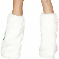 Bewild Accessories Furry Shamrock Leg Warmers