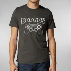 Bewild Gamer Shirts - Body By Slob Men's T-Shirt Cool Funny & Offensive