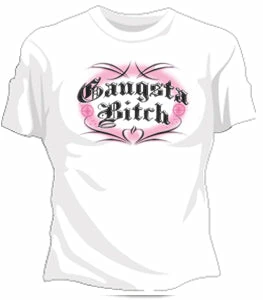 Bewild Gangsta Bitch Girls T-Shirt Cool Funny & Offensive 3 Bewild Gangsta Bitch Girls T-Shirt Cool Funny & Offensive