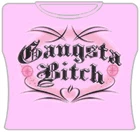 Bewild Gangsta Bitch Girls T-Shirt Cool Funny & Offensive 6 Bewild Gangsta Bitch Girls T-Shirt Cool Funny & Offensive