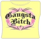 Bewild Gangsta Bitch Girls T-Shirt Cool Funny & Offensive 7 Bewild Gangsta Bitch Girls T-Shirt Cool Funny & Offensive