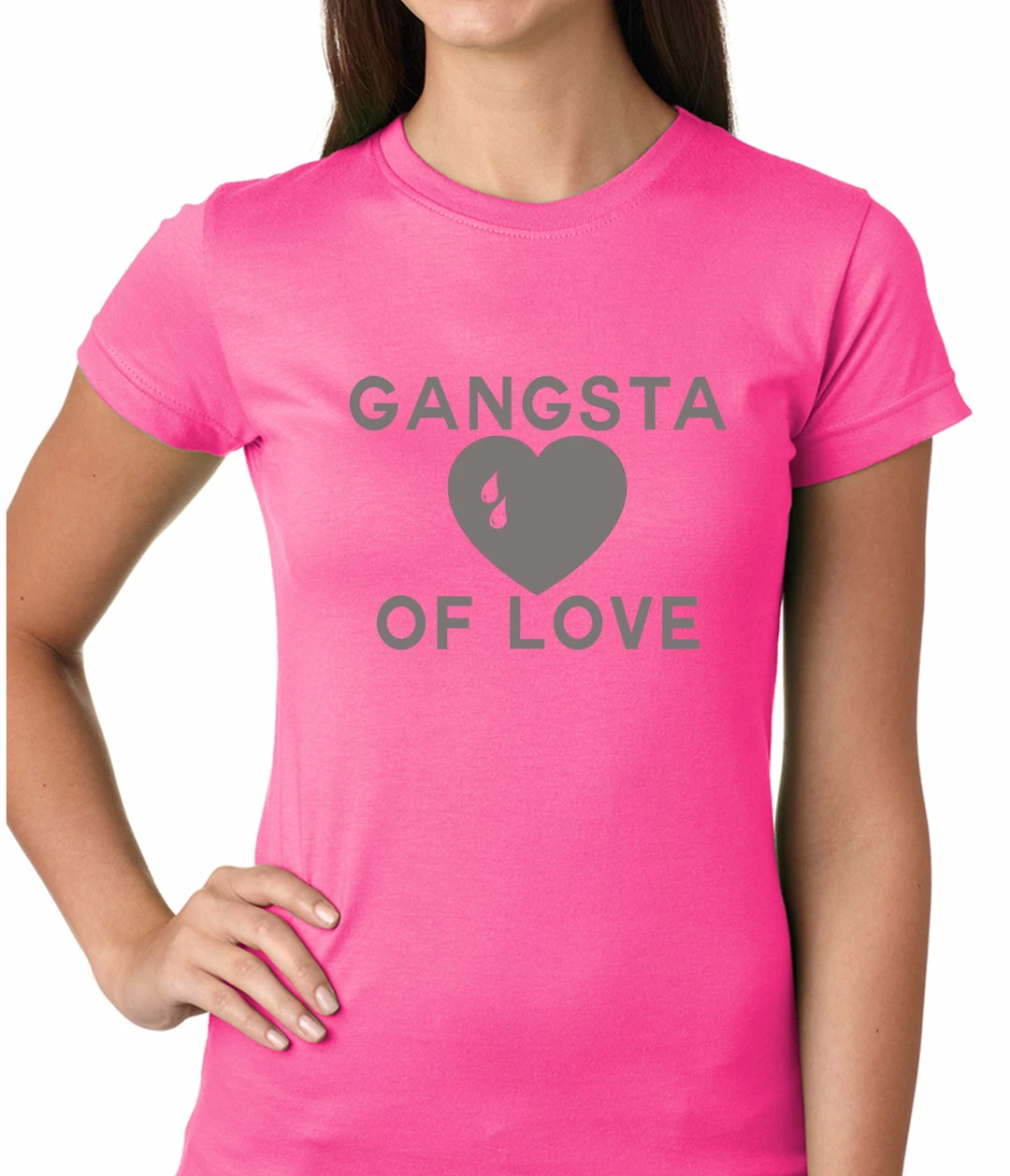 Bewild Gangsta Of Love Heart Teardrop Girls T-shirt Cool Funny & Offensive 6 Bewild Gangsta Of Love Heart Teardrop Girls T-shirt Cool Funny & Offensive