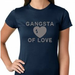 Bewild Gangsta Of Love Heart Teardrop Girls T-shirt Cool Funny & Offensive 13 Bewild Gangsta Of Love Heart Teardrop Girls T-shirt Cool Funny & Offensive