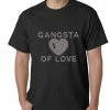Bewild Gangsta Of Love Heart Teardrop Mens T-shirt 2 Bewild Gangsta Of Love Heart Teardrop Mens T-shirt