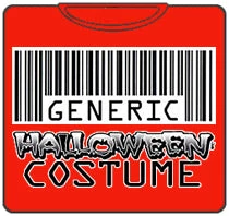 Bewild Generic Halloween Costume T-Shirt (Red) Halloween Prints