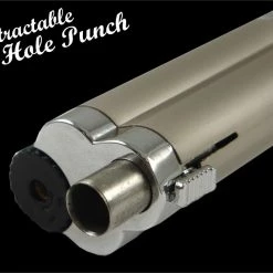 Bewild Gentleman's Triple Torch Cigar Lighter With Retractable Hole Punch