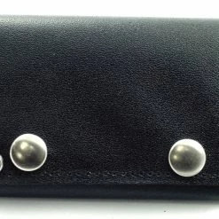 Bewild Genuine Leather Chain Wallet (Plain Black) 11 Bewild Genuine Leather Chain Wallet (Plain Black)