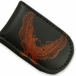 Bewild Genuine Leather Magnetic Money Clip (Eagle)