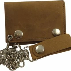 Bewild Genuine Rustic Leather Chain Wallet Wallets & Chains