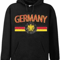 Bewild Nationality & Ethnic Germany Vintage Shield International Hoodie