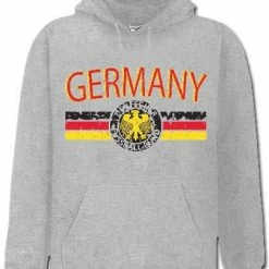 Bewild Nationality & Ethnic Germany Vintage Shield International Hoodie