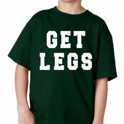 Bewild Cool Funny & Offensive Get Legs Kids T-shirt