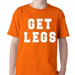 Bewild Cool Funny & Offensive Get Legs Kids T-shirt