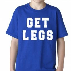 Bewild Cool Funny & Offensive Get Legs Kids T-shirt