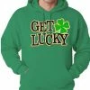 Bewild St.Patricks Day Get Lucky Irish Shamrock Hoodie 2 Bewild St.Patricks Day Get Lucky Irish Shamrock Hoodie