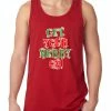 Bewild Holiday Prints Get Your Merry On Christmas Tank Top