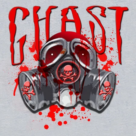 Bewild Ghast Apparel Ghast Blood Storm T-Shirt (Heather Grey) 4 Bewild Ghast Apparel Ghast Blood Storm T-Shirt (Heather Grey)