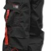 Bewild Ghast Apparel Ghast Cargo Drawstring Pants (Black / Red)