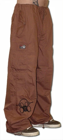 Bewild Ghast Cargo Drawstring Pants (Brown)