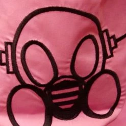 Bewild Ghast Cargo Drawstring Pants (Pink/Black)