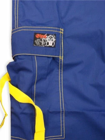 Bewild Ghast Cargo Drawstring Pants (Royal / Yellow) 5 Bewild Ghast Cargo Drawstring Pants (Royal / Yellow)