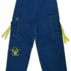 Bewild Ghast Cargo Drawstring Pants (Royal / Yellow) 13 Bewild Ghast Cargo Drawstring Pants (Royal / Yellow)