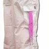 Bewild Ghast Cargo Drawstring Pants (White/Pink)
