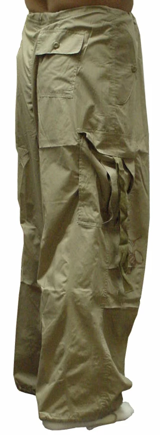 Bewild Ghast Cargo Drawstring Raver Pants (Khaki) 7 Bewild Ghast Cargo Drawstring Raver Pants (Khaki)