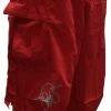 Bewild Ghast Cargo Drawstring Raver Pants (Red)
