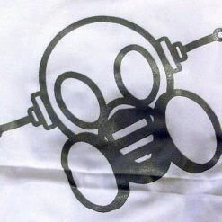 Bewild Ghast Cargo Drawstring Raver Pants (White)