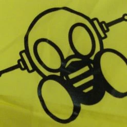 Bewild Ghast Cargo Drawstring Raver Pants (Yellow)