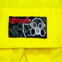 Bewild Ghast Cargo Drawstring Raver Pants (Yellow)