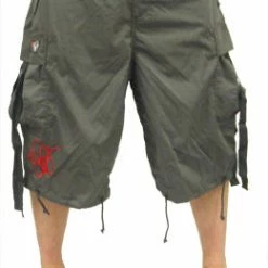 Bewild Ghast Cargo Shorts (Charcoal)