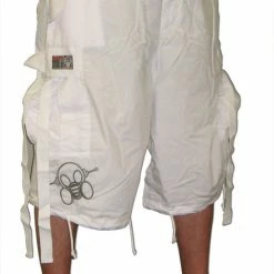 Bewild Ghast Cargo Shorts (White)