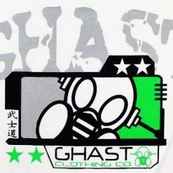 Bewild Ghast Apparel Ghast Four Star Death Mask Hoodie (Baby Blue)