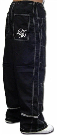 Bewild Ghast Hi-Tech Contrast Pants (Black/Black)