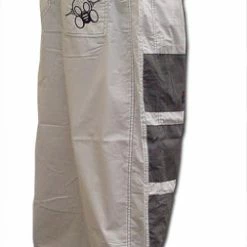 Bewild Ghast Hi-Tech Contrast Pants (White/Grey)