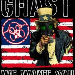 Bewild Ghast Uncle Ghast Wants You Hoodie (Lt.Grey)