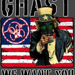 Bewild Ghast Uncle Ghast Wants You Hoodie (Lt.Grey)