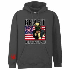 Bewild Ghast Uncle Ghast Wants You Hoodie (Lt.Grey)