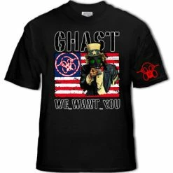 Bewild Ghast Uncle Ghast Wants You T-Shirt (Black)