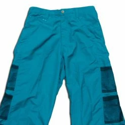 Bewild Ghast Wide Bottom Raver Pants (Turquoise)