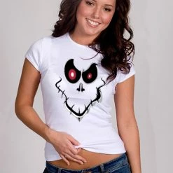 Bewild Ghost Face Girls T-Shirt