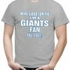 Bewild Giants Fan Till I Die Mens T-shirt