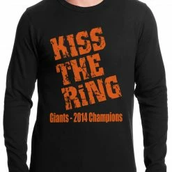 Bewild Giants Kiss The Ring 2014 Thermal Long Sleeve Shirt Sport Inspiration 6 Bewild Giants Kiss The Ring 2014 Thermal Long Sleeve Shirt Sport Inspiration