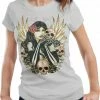 Bewild Girl With Skulls And Feather Wings Girl's T-Shirt