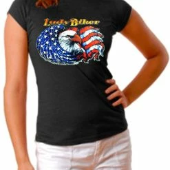 Bewild Biker Style Girls Biker Shirts - Lady Biker Girls T-Shirt
