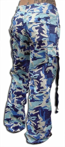 Bewild Girls "Hipster" UFO Pants (Blue Camo)